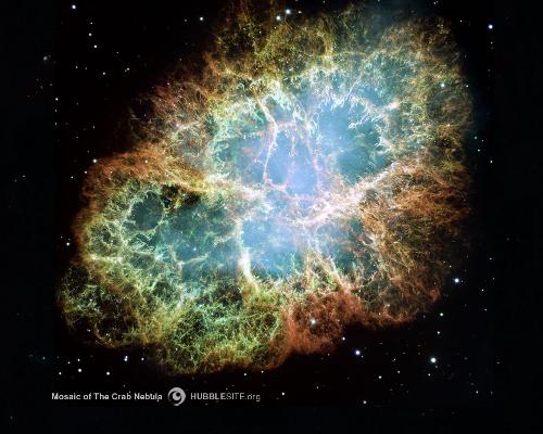 nebula - this is crab nubula originally shot by hubble space telescope.