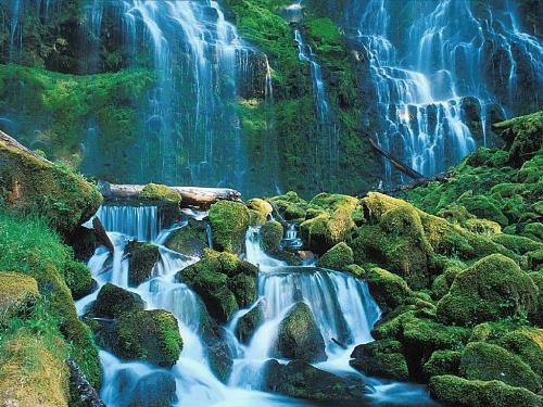 Waterfalls - Water falling like life