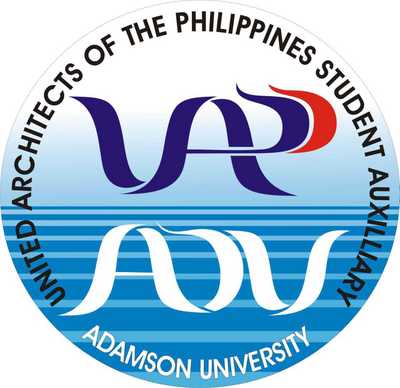 my alma mater/my chapter - adamson university and UAP (United Architects of the Philippines) logo...