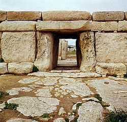 Hagar Qim Neolithica Temple in Malta - Neolithical Temple in Malta