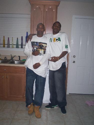 he and me - this is me and my older brother mike on his b-day