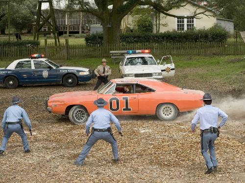 General Lee - Shot from the Hazzard movie