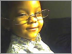 Grandma Glasses - This is my muffin again with her Grandma's glasses on