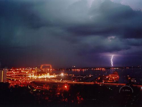 thunder, lightning - nature effect