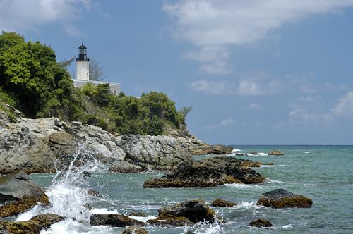 Maunabo Lighthouse - Lighthouse at the City of Maunabo, Puerto Rico