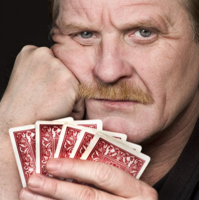 See through me - Picture of my dad! He love poker!