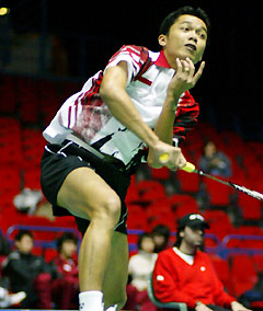 Taufik hidayat - My fav man player
