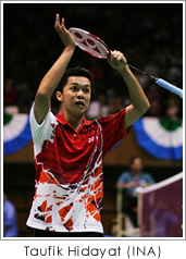 Taufik hidayat - My fav man player