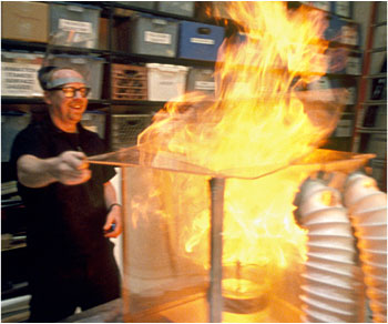 fire - mythbusters myth