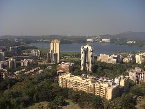 Powai Lake - What I like about living here in Powai is this killer view we have in our windows. We are in the highest floor of the building overlooking Powai Lake.  A man-made lake during British Occupation in India.  It is a water reservoir for mumbai until now.