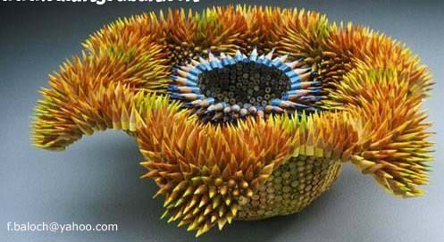 Art of Pencil - Hey.. see this wonder with pencils.  Everything is possible if we can do..
