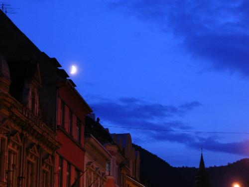 Romania - night in Brasov, Romania