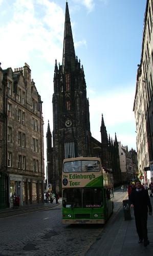 Edinburgh - Edinburgh - 2005 The tour buses are a great way to see the city.