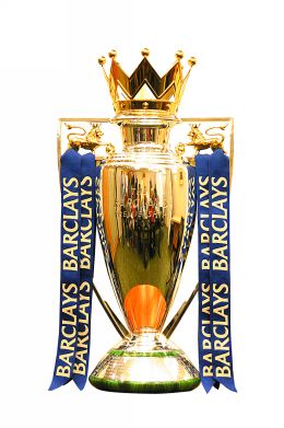 Barclays Premiership Trophy - The Barclays Premiership Trophy when it was on a World Tour. This picture was taken when it was in Mauritius.