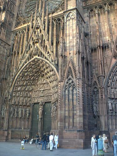 Strasbourg Cathedral - The best cathedral I've ever seen... very detailed