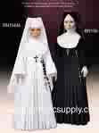 different dress for nun's - these gentle souls do such good work, I have a soft spot in my heart for these women who dedicate themselves to good works and living apart from worldly ways
