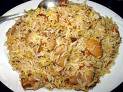 I like Hyderabadi chicken biryani  - I like Hyderabadi chicken biryani and it is delicious.