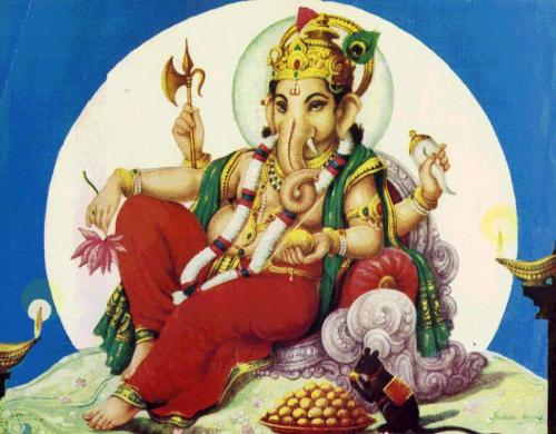 god ganesha - according to the hindu mythological , god ganesha holds one of the most importent position, he is son of lord shiva
