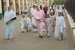Muslim Family - In Cairo