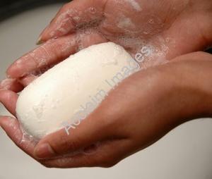 Washing Hands - Wash your hands with warm water and soap!