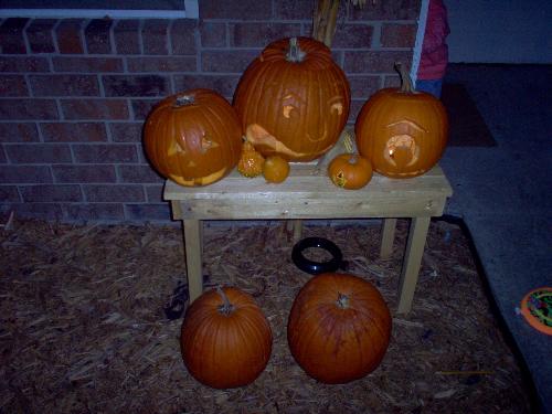 pumpkins - halloween 2006