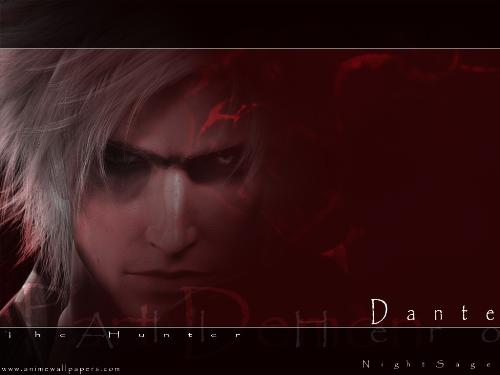Dante - Dante is one of a fearless character of Devil May Cry. I love this Anime series. Although i love watching Anime, its fun and action cool!