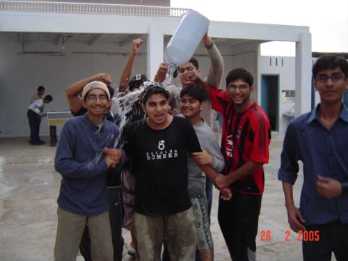 My friends  - at the farewell  had the best fun of my life wid my Pals love em all