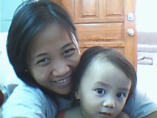 Me and My Baby - This is the photo I took just now, with my 1-year-old daughter. She is my inspiration in everything I do. And she my top priority, my boyfriend is just the 2nd to the top. He understands. :)