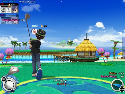 A View of Hole-in-One - did i saw a black smoke in the hole there?