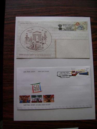 Two Special covers released by India Post - These are two special covers release by the Indian postal department. Any collectors interested in them please message me !!