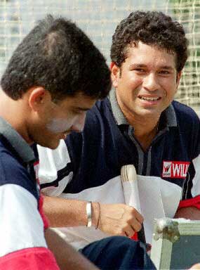 sachin as captain - sachin and saurav