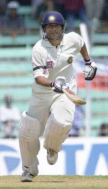 quick singles - sachin takes a quick single...