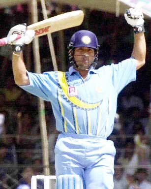 sachin 50 - sachin hits half century...