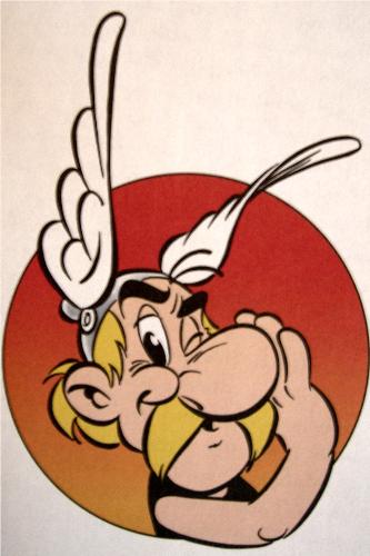 Astreix - He is my favourite hero. And he is the best. Asterix the Gaul.