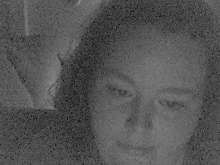 Me - I took this photo late one night while toying with my cam and I decided I'd use it on here.  It's me the whole me and nothin' but the me!  lol