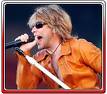 Jon Bon Jovi - Bon Jovi is a rock band originating from New Jersey.  Fronted by lead singer and namesake Jon Bon Jovi,