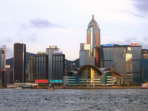 Hongkong - Hongkong view from Tsim Sha Tsui