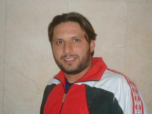 shahid afridi - shahid afridi is the hard hitter of cricket ball.