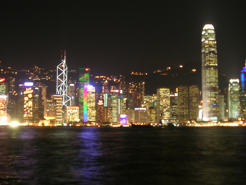 Hongkong - Hongkong at night