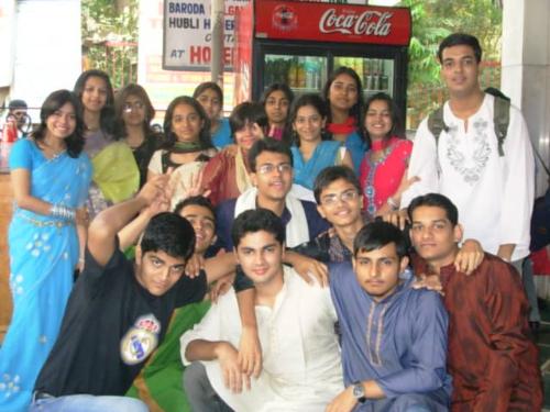 me n coll friends - me n my coll friends on traditional day