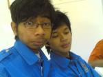 me on the right - hahha