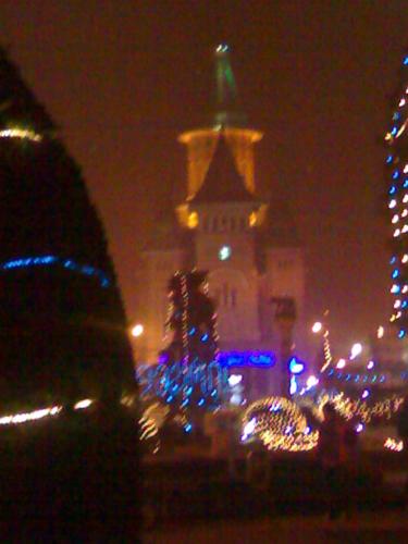my home town - The beautifull city cnter of Timisoara in Cristmas time !