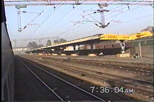 warangal railway station - warangal railway station..foto taken from running train