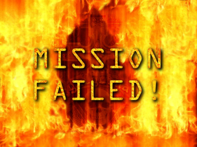 mission failed - .