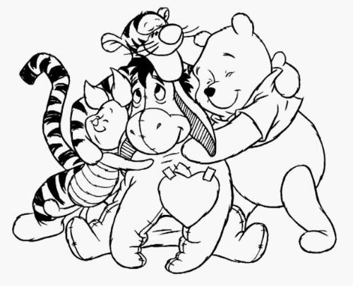Friendship - Friend&#039;s Hug Yori Pooh