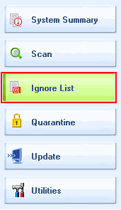 Ignoring - ignore tab
