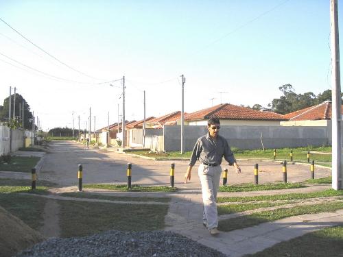 passeio - andando um pouco para manter a forma... chegando na casa da mana