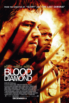 Blood Diamond - Movie starring leanardo di caprio jennifer conelly