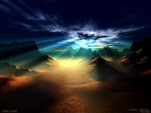 Mystical scene - Nature is mysterious