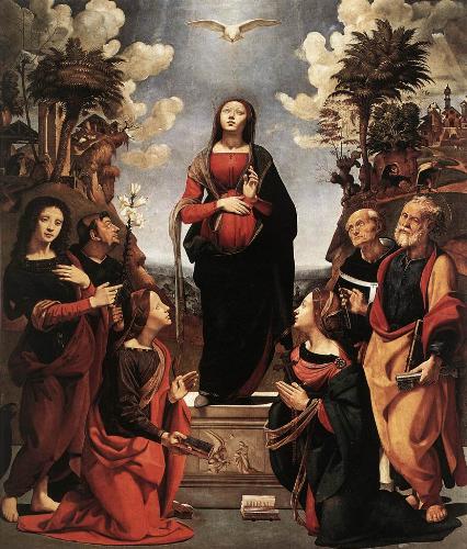 immacula - Immaculate conception of saints